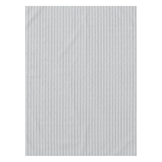 Gray Hand Drawn Chevron Pattern Tafelkleed (Voorkant)