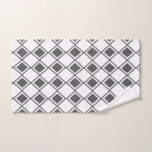 Gray Harlequin Bad Handdoek (Handdoek)
