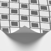 Gray Harlequin Cadeaupapier (Hoek)