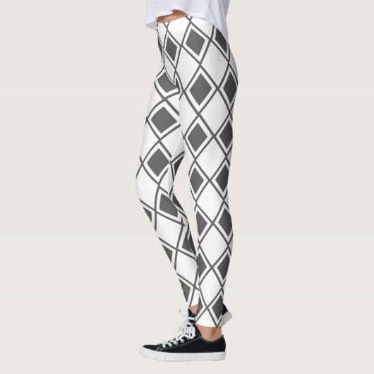 Gray Harlequin Leggings (Links)