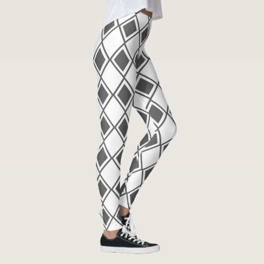 Gray Harlequin Leggings (Rechts)