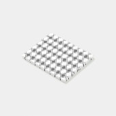 Gray Harlequin Post-it® Notes (Schuin)
