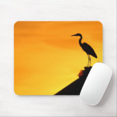 Gray Heron Muismat (Met muis)