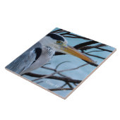 Gray Heron Tegeltje (Zijkant)