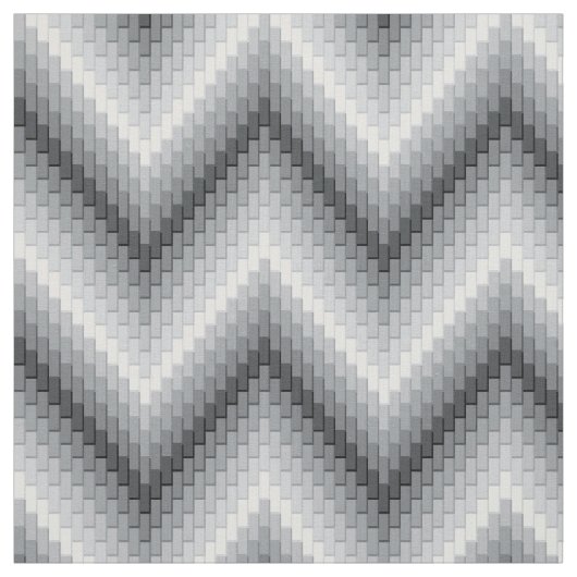 Gray Herringbone Stof (Swatch)