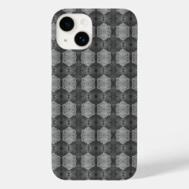 Gray Hexagon Case-Mate iPhone 14 Hoesje