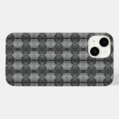 Gray Hexagon Case-Mate iPhone Case (Achterkant (horizontaal))