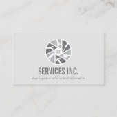 Gray HOME Repairing Services logo professioneel Visitekaartje (Voorkant)