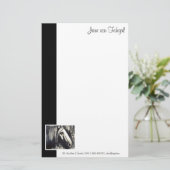 Gray Horse Briefpapier (Staand voorkant)