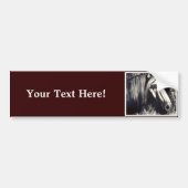 Gray Horse Bumpersticker (Voorkant)