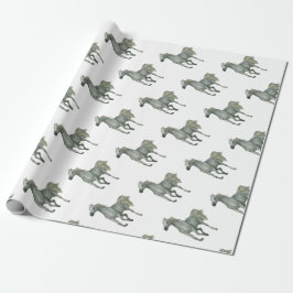 Gray Horse Cadeaupapier