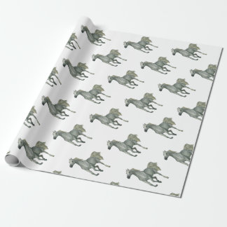 Gray Horse Cadeaupapier