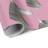 Gray Horse Cadeaupapier (Rol Hoek)