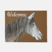 Gray Horse Deurmat (Voorkant)
