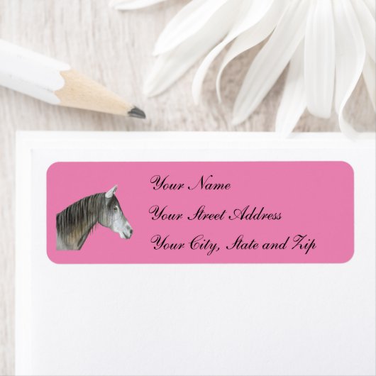Gray Horse Etiket (Insitu)