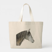 Gray Horse Grote Tote Bag (Achterkant)