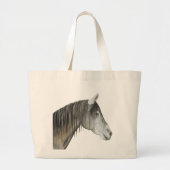 Gray Horse Grote Tote Bag (Voorkant)