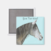 Gray Horse Magneet (Voorkant / Achterkant)