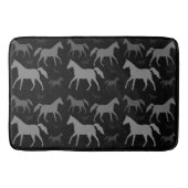 Gray Horse Silhouette Bath Mat (Voorkant)