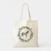 Gray Horse Tote Bag (Achterkant)