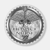 Gray Hospice Nurse magnet (Voorkant)