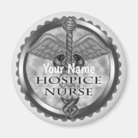 Gray Hospice Nurse magnet (Voorkant)