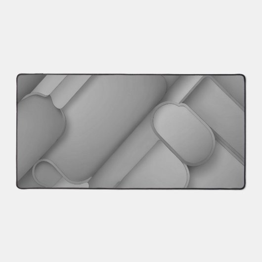 Gray Hues Modern Art Bureaumat (Voorkant)