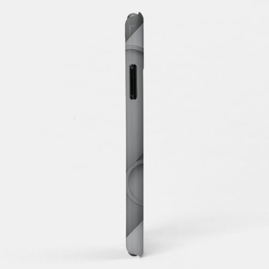 Gray Hues Modern Art Case-Mate iPhone Case (Achterkant/rechts)