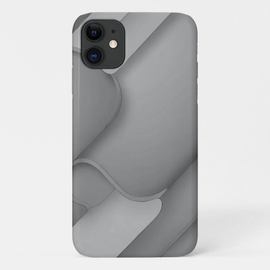 Gray Hues Modern Art Case-Mate iPhone Case (Achterkant)