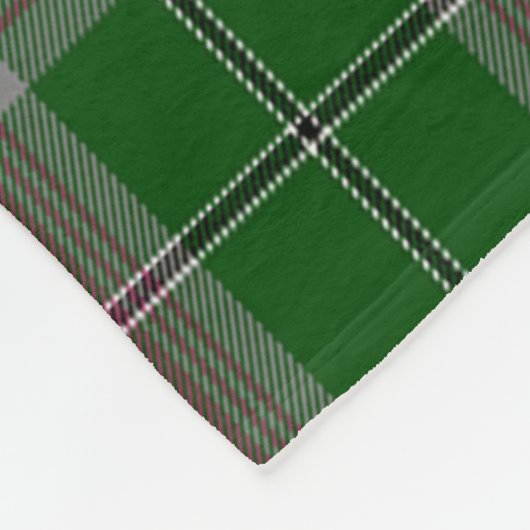 Gray Hunting Clan Badge Tartan Pset Fleece Deken (Hoek)