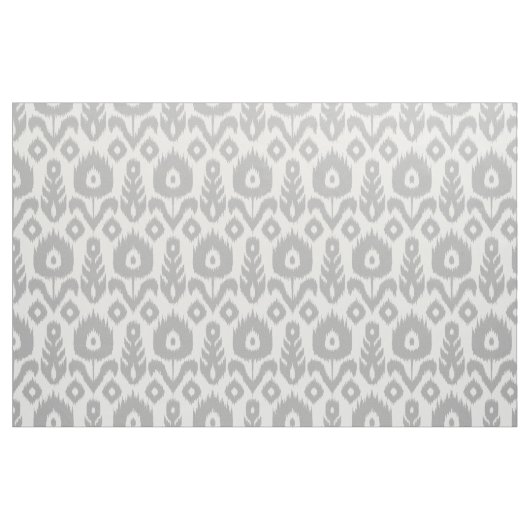 Gray Ikat Pattern Stof (Yard (91,4 cm))