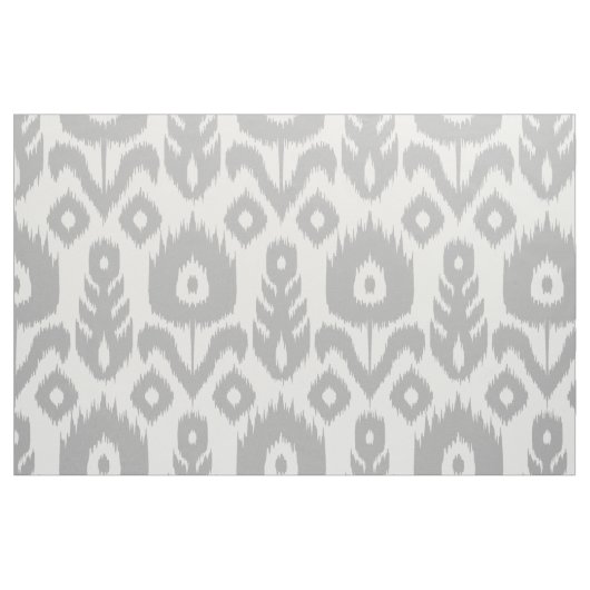 Gray Ikat Pattern Stof (Fat Quarter)