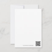 Gray Jay Bedankkaart (Achterkant)