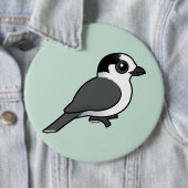 Gray Jay Ronde Button 6,0 Cm (In situ)