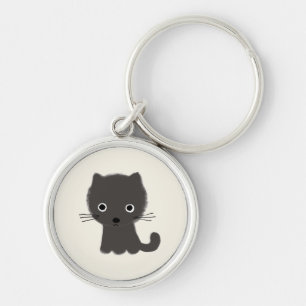 Gray Kitten Sleutelhanger
