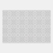 Gray Lace Inpakpapier Vel (Voorkant 2)