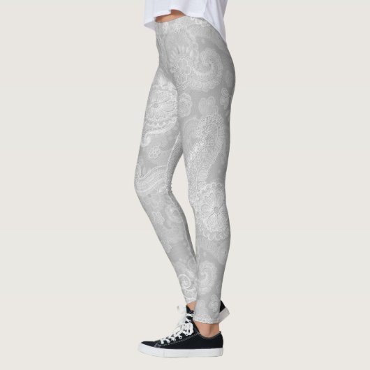 Gray Lace Leggings (Links)