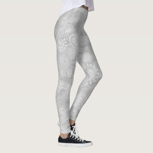 Gray Lace Leggings (Rechts)