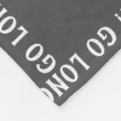 Gray Lacrosse Mijn Heart Fleece Blanket Deken (Hoek)