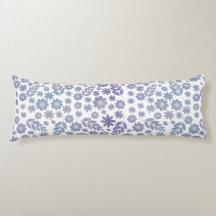 Gray & Lavender Floral Pattern