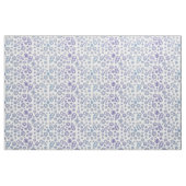 Gray & Lavender Floral Pattern Stof (Fat Quarter)
