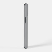 Gray Leopard Aesthetic Phone Case - Trendy Design iPhone 15 Case (Rechterkant)