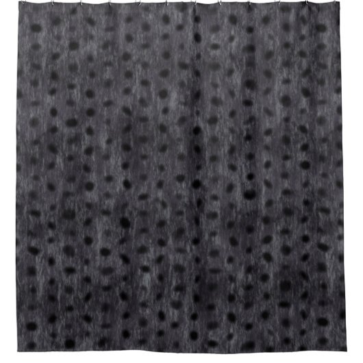 Gray Leopard Douchegordijn (Voorkant)