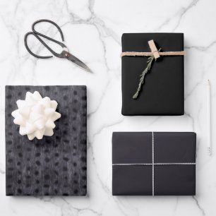 Gray Leopard Inpakpapier Vel