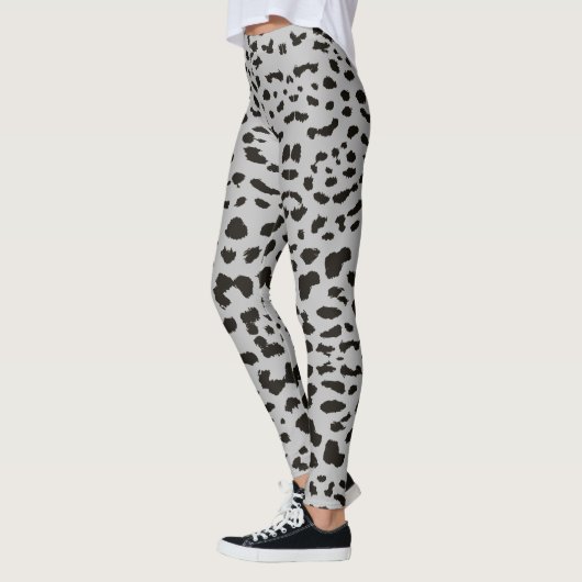 Gray Leopard Safari Print Leggings (Links)