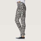 Gray Leopard Safari Print Leggings (Links)