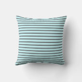 Gray Lijst Monogram Letter Stripes Cushion Kussen (Achterkant)