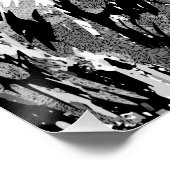 Gray Lion Portret Tekening - Lion Poster Afdrukken (Hoek)