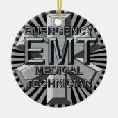 Gray Logo EMT-Ornament Keramisch Ornament (Voorkant)