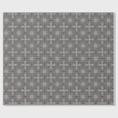 Gray Mandala Cadeaupapier (Vlak)